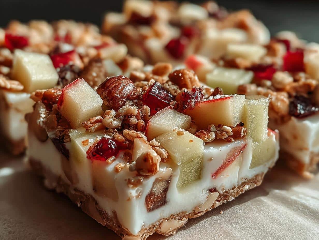 Apple Cinnamon Yogurt Bark