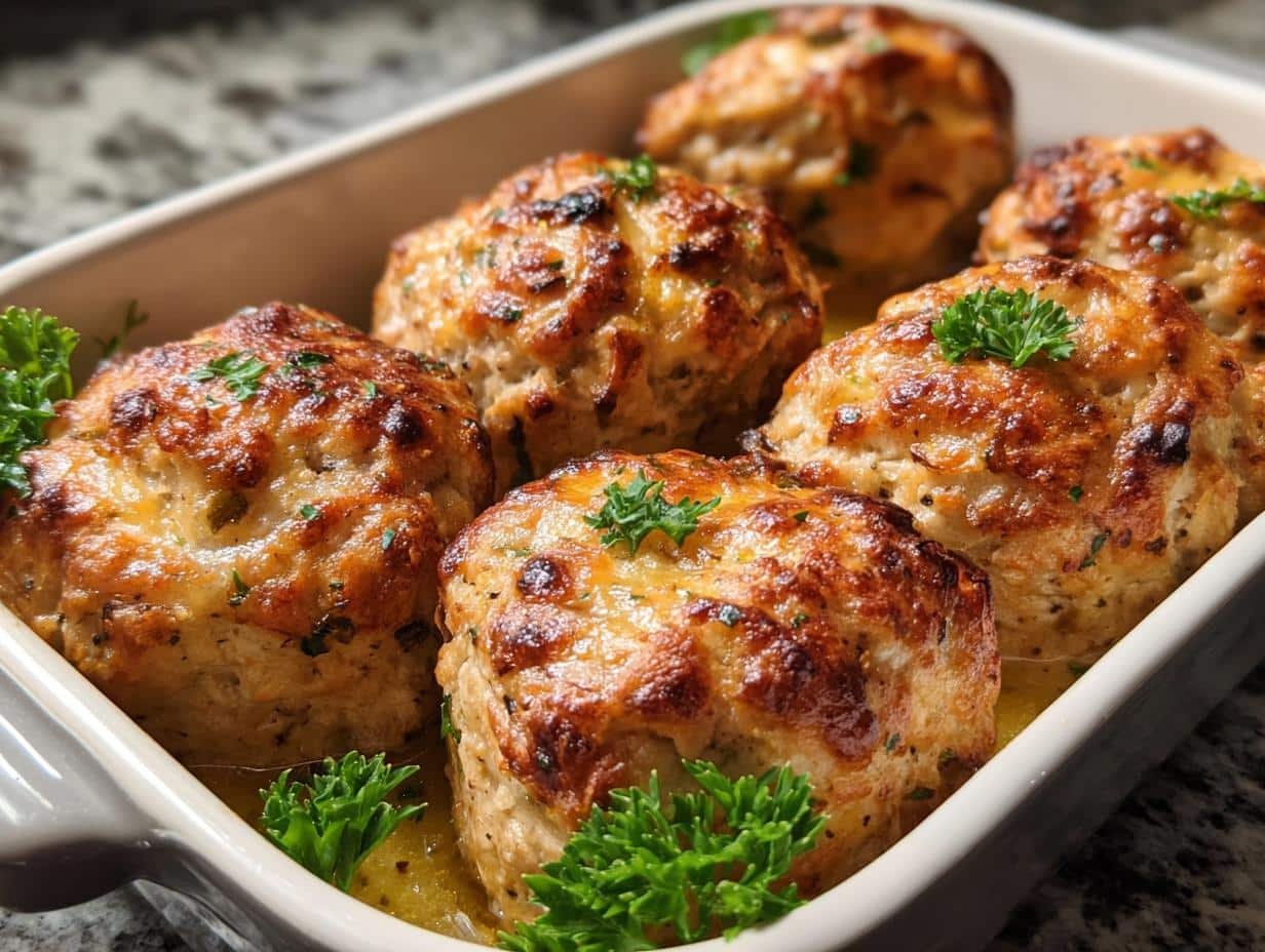 Baked Chicken Mini Loaves - detail 2