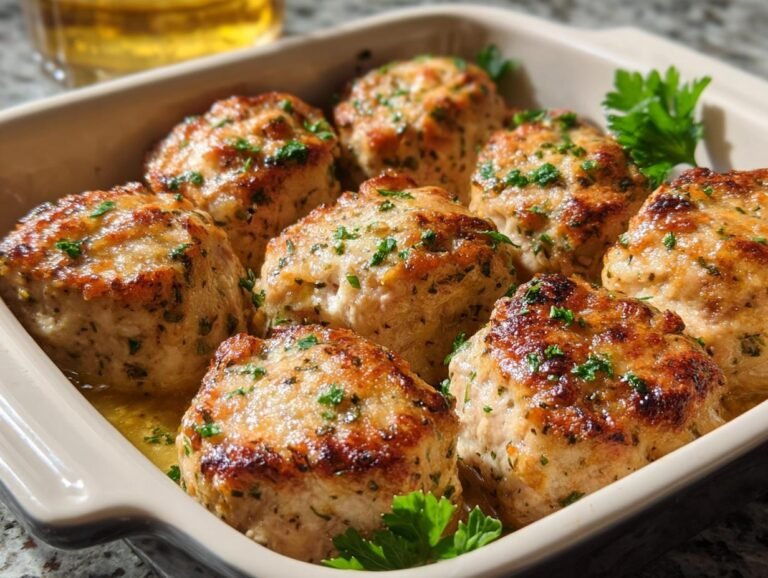 Baked Chicken Mini Loaves