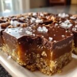 Caramel Chocolate Crunch Bars