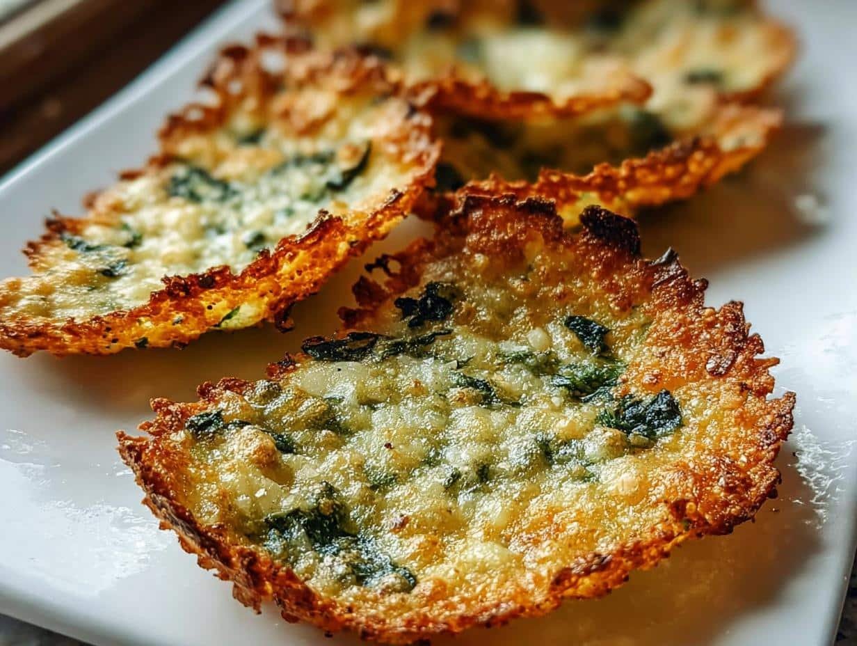 Cauliflower Spinach Taco Shells