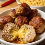 Cheese Stuffed Meatballs