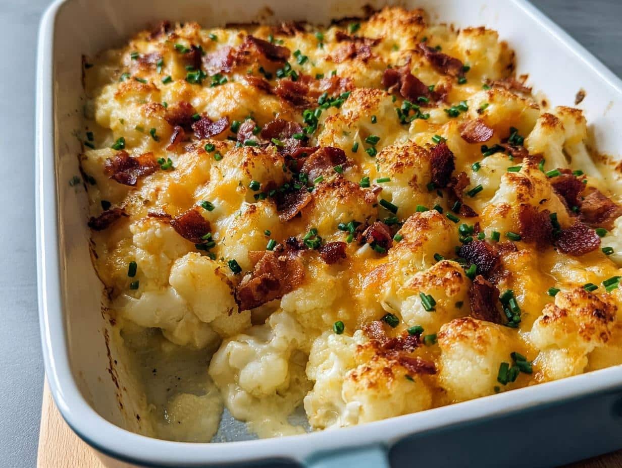 Cheesy Cauliflower Bake - detail 1