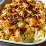 Cheesy Cauliflower Bake