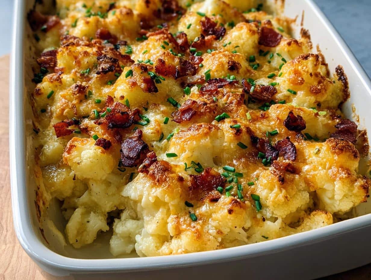 Cheesy Cauliflower Bake - detail 2