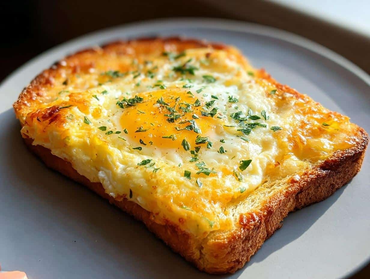 Cheesy Egg Toast - detail 1