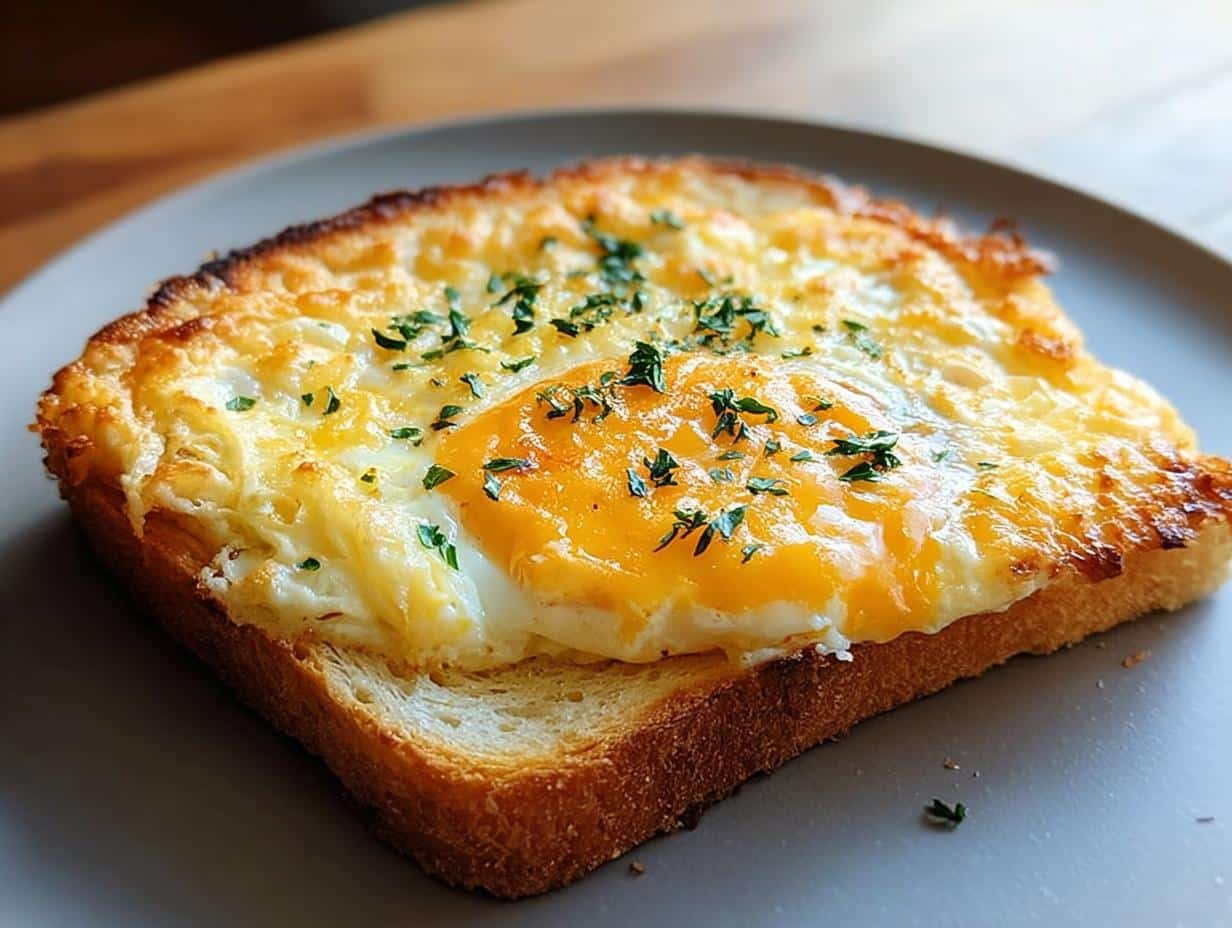 Cheesy Egg Toast - detail 2