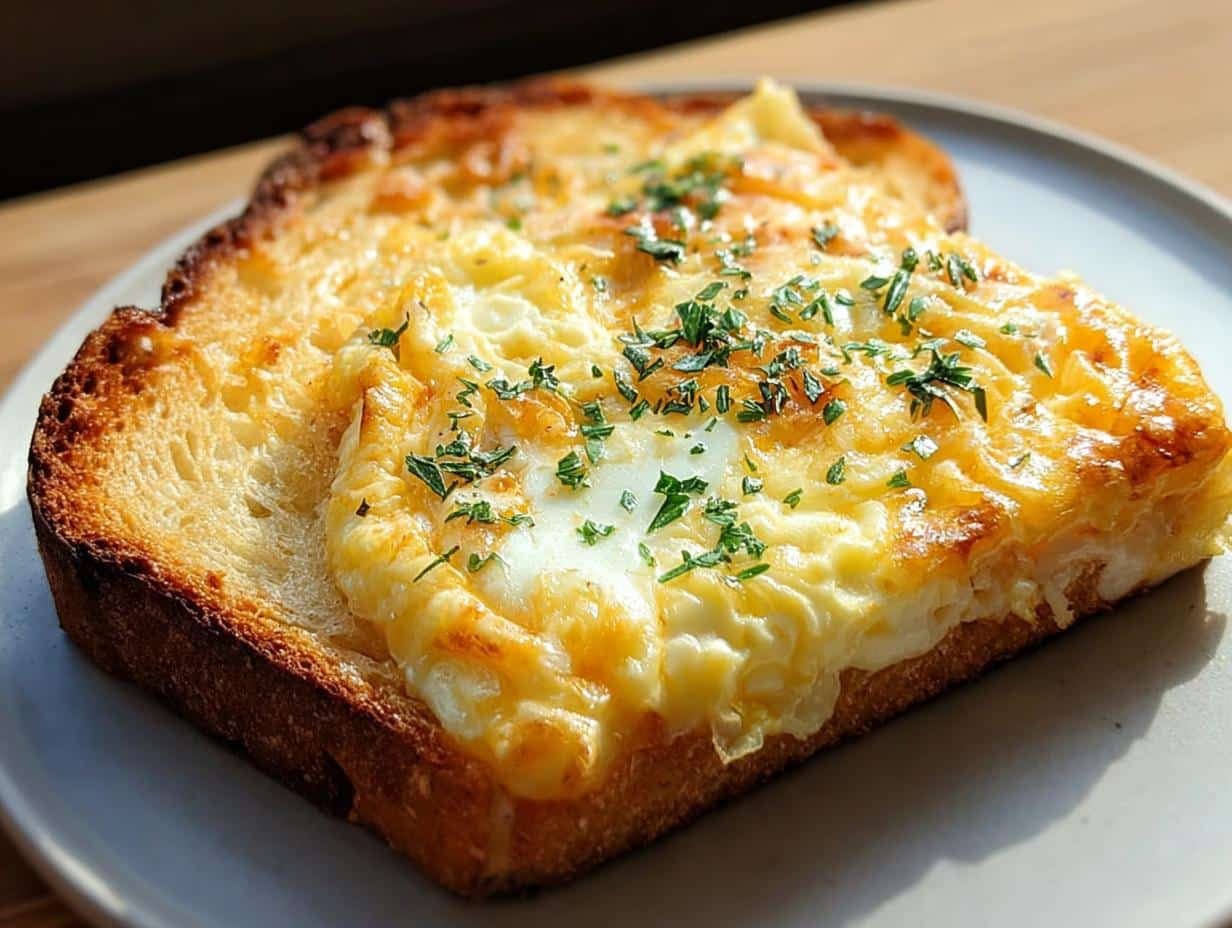 Cheesy Egg Toast