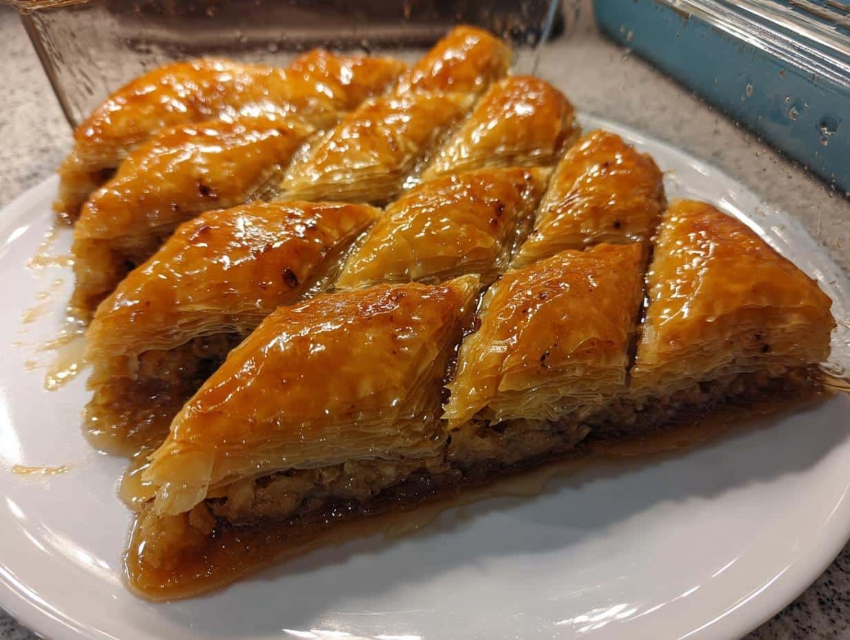 Christmas Baklava: Easy Festive Treat - Christmas Baklava - additional detail