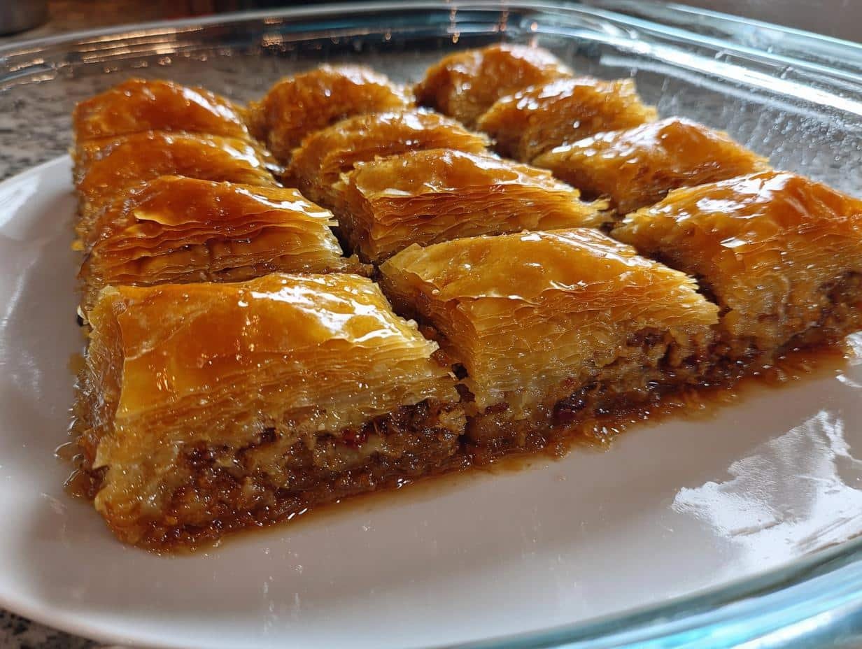 Christmas Baklava: Easy Festive Treat - Christmas Baklava - additional detail