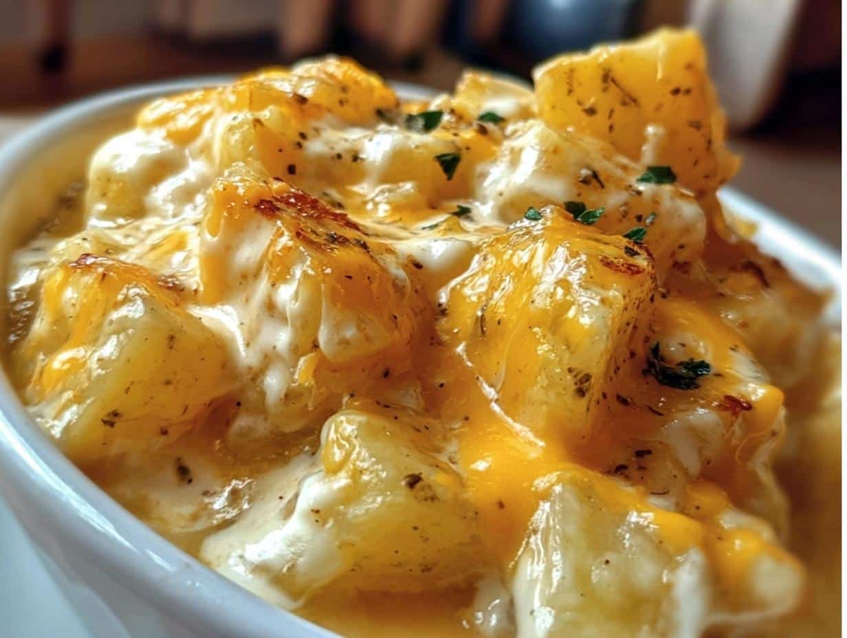 Crockpot Cheesy Potatoes: 4 Secrets to Creamy Bliss - Crockpot Cheesy Potatoes - additional detail
