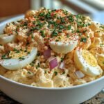 Deviled Egg Macaroni Salad