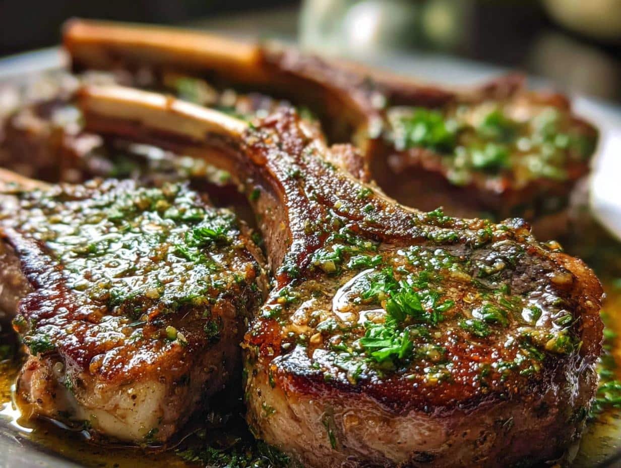 Garlic Herb Lamb Chops