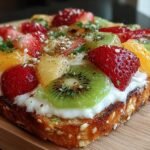 Grilled Fruit Pizza Sandwich