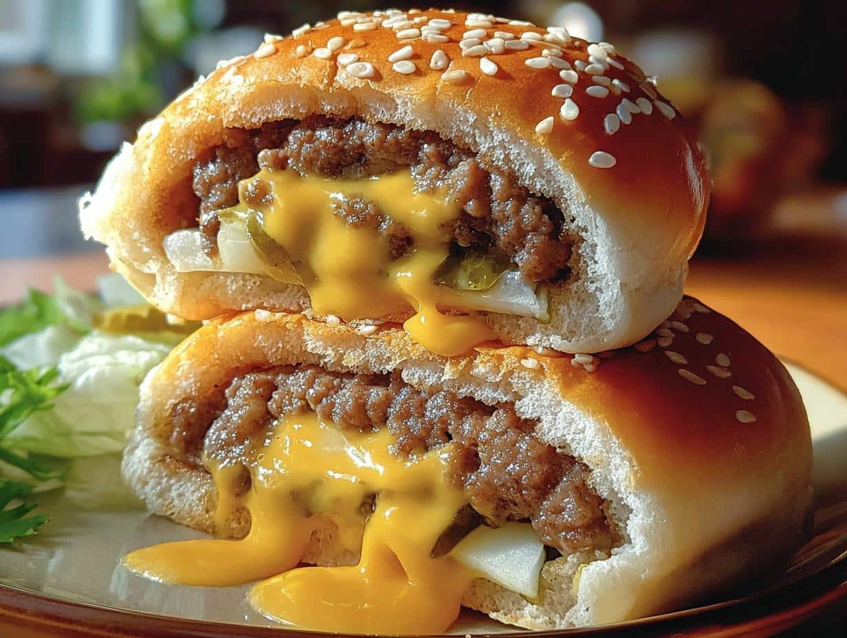Irresistible Big Mac Cheeseburger: 4 Tasty Secrets - Irresistible Big Mac Cheeseburger - additional detail