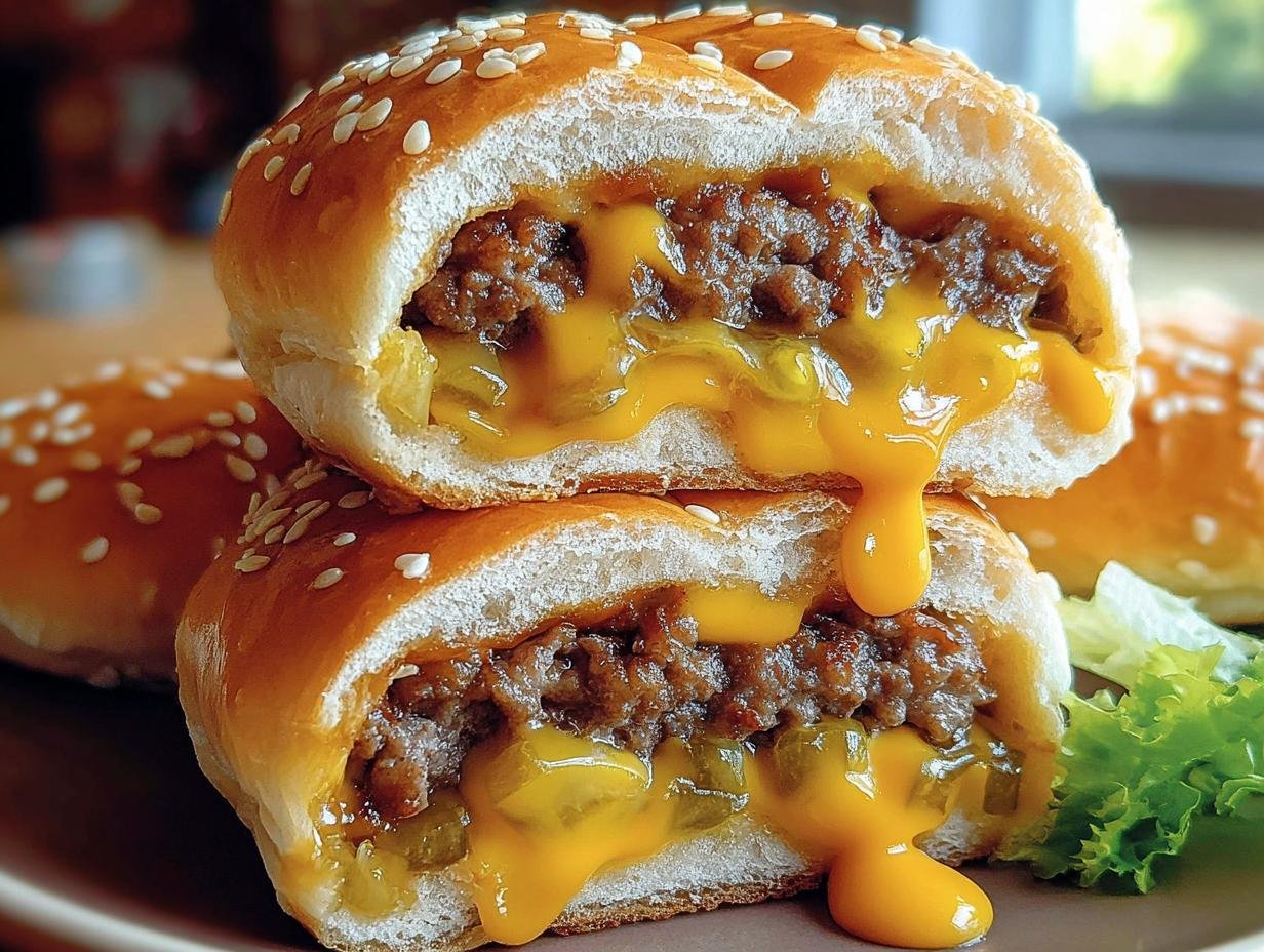 Irresistible Big Mac Cheeseburger