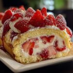 Irresistible Strawberry Shortcake Cheesecake