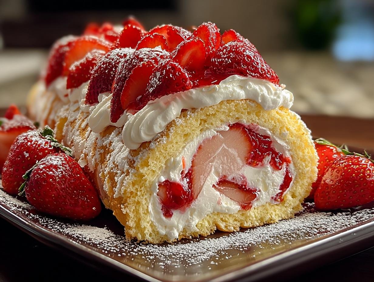 Irresistible Strawberry Shortcake Cheesecake: 20 Min Bake - Irresistible Strawberry Shortcake Cheesecake - additional detail