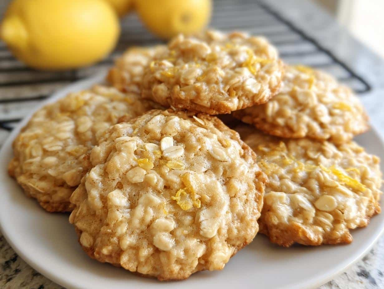 Lemon Oatmeal Cookies