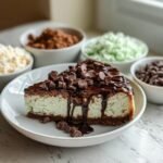 Mint Chocolate Fudge Cheesecake