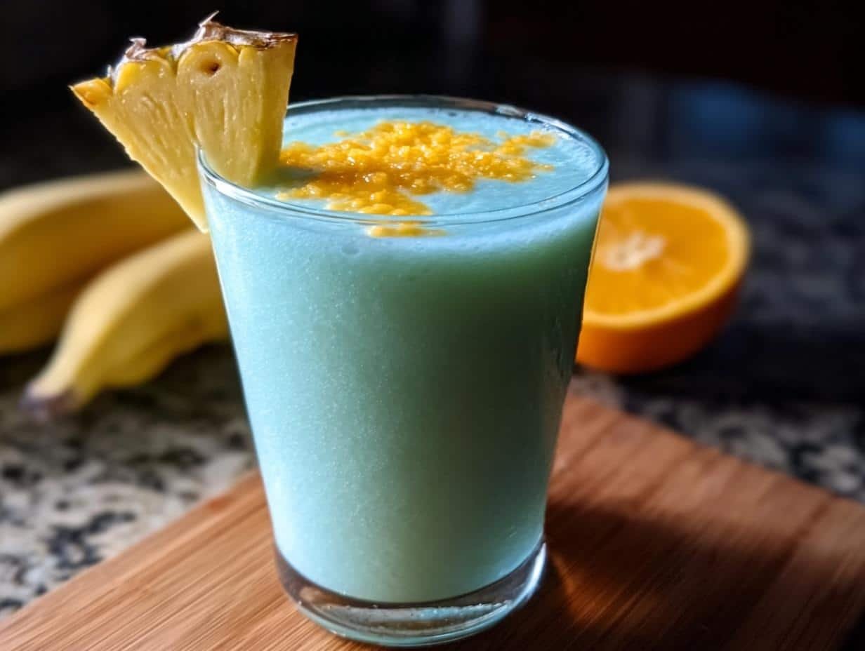 Orange Banana Smoothie: 1 Delicious Blend - Orange Banana Smoothie - additional detail