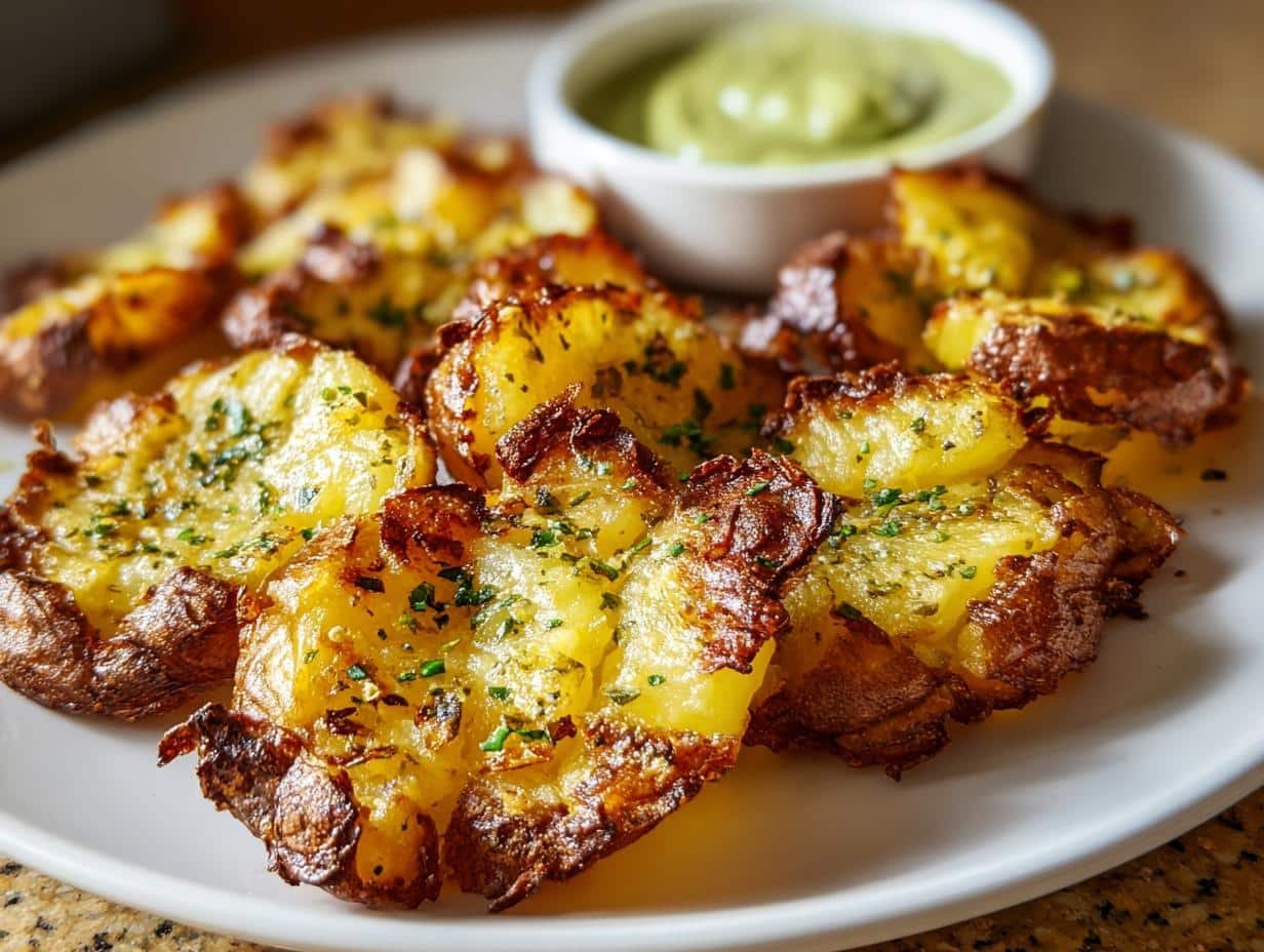 Perfectly Crispy Smashed Potatoes: 9 Secrets Unlocked - Perfectly Crispy Smashed Potatoes - additional detail