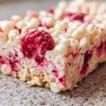 Raspberry Rice Krispies Bars