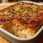 Salmon Sushi Bake