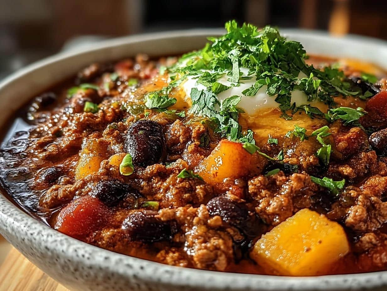 Slow Cooker Peach Chipotle