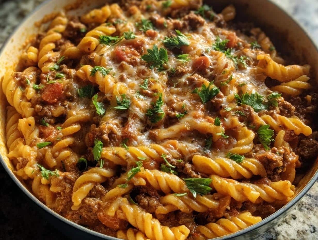 Stovetop Creamy Ground Beef
