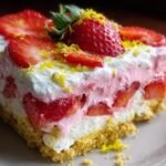 Strawberry Lemonade Lasagna