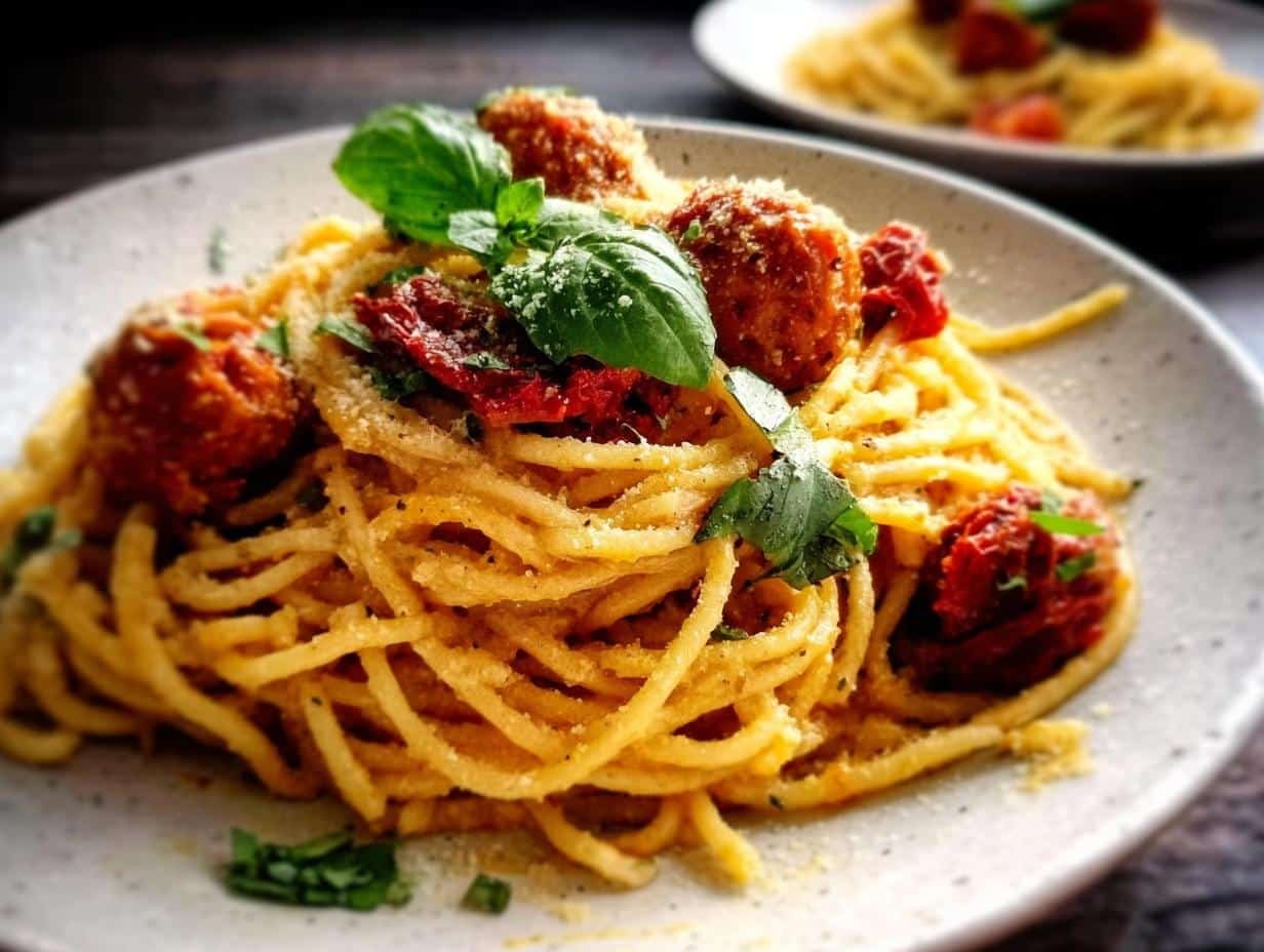 Sun Dried Tomato Pasta: Amazing 30-Minute Meal - Sun Dried Tomato Pasta - main visual representation