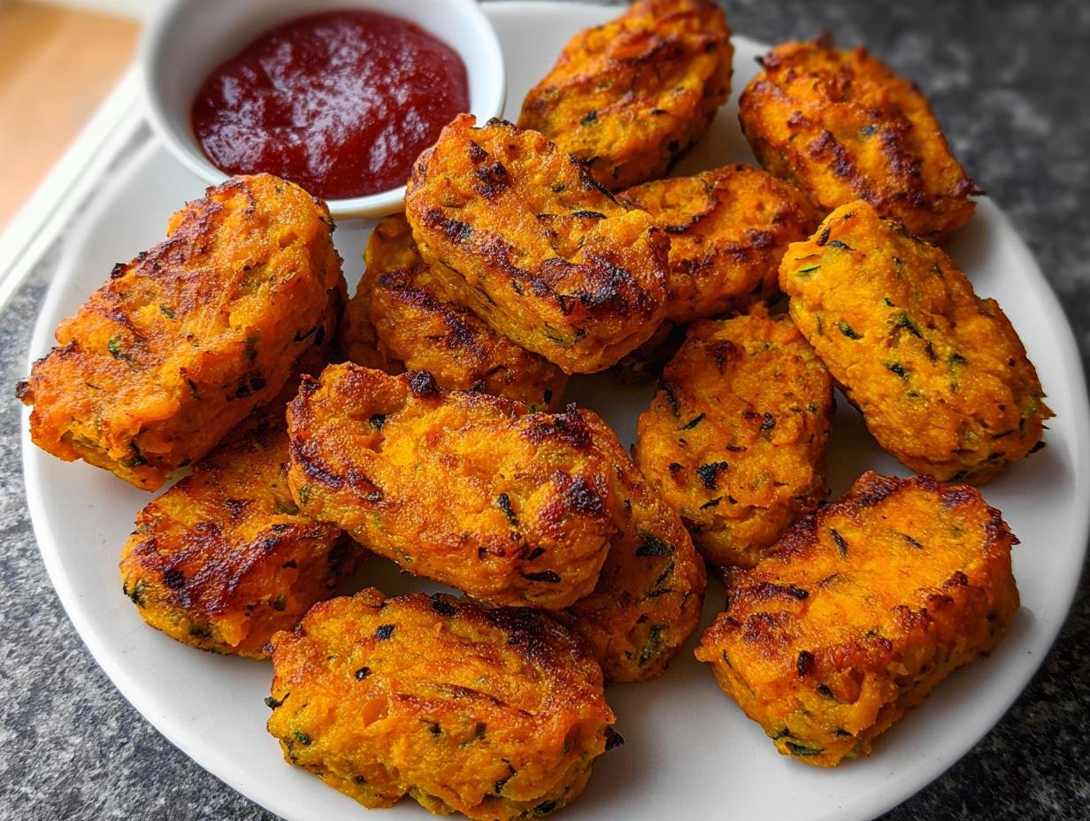 Sweet Potato Zucchini Tots - detail 1