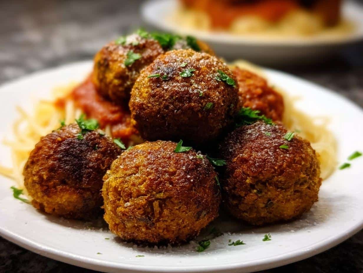 Vegetarian Lentil Meatballs Incredible