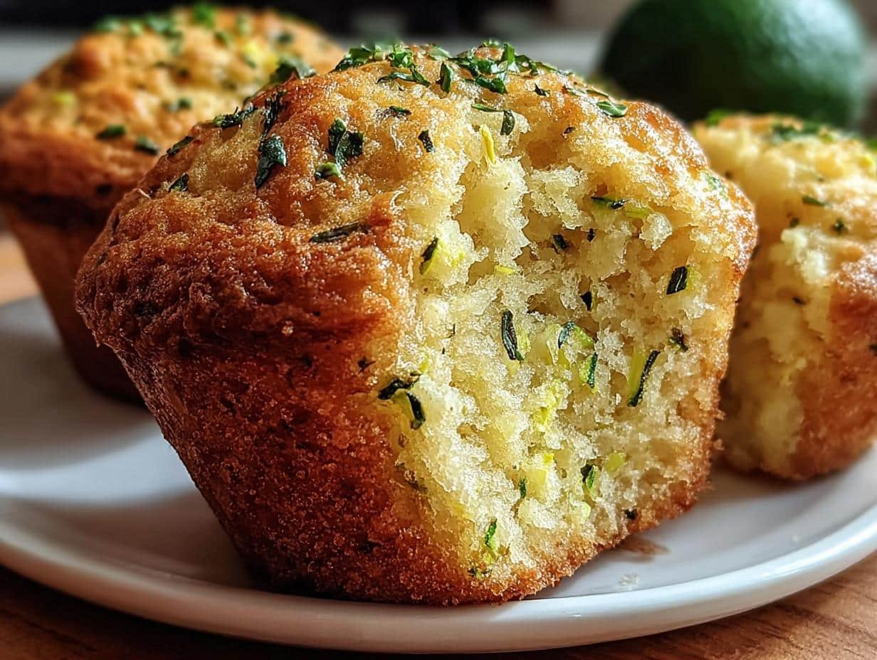 Zesty Lemon Zucchini Muffins: 15-Minute Magic - Zesty Lemon Zucchini Muffins - additional detail