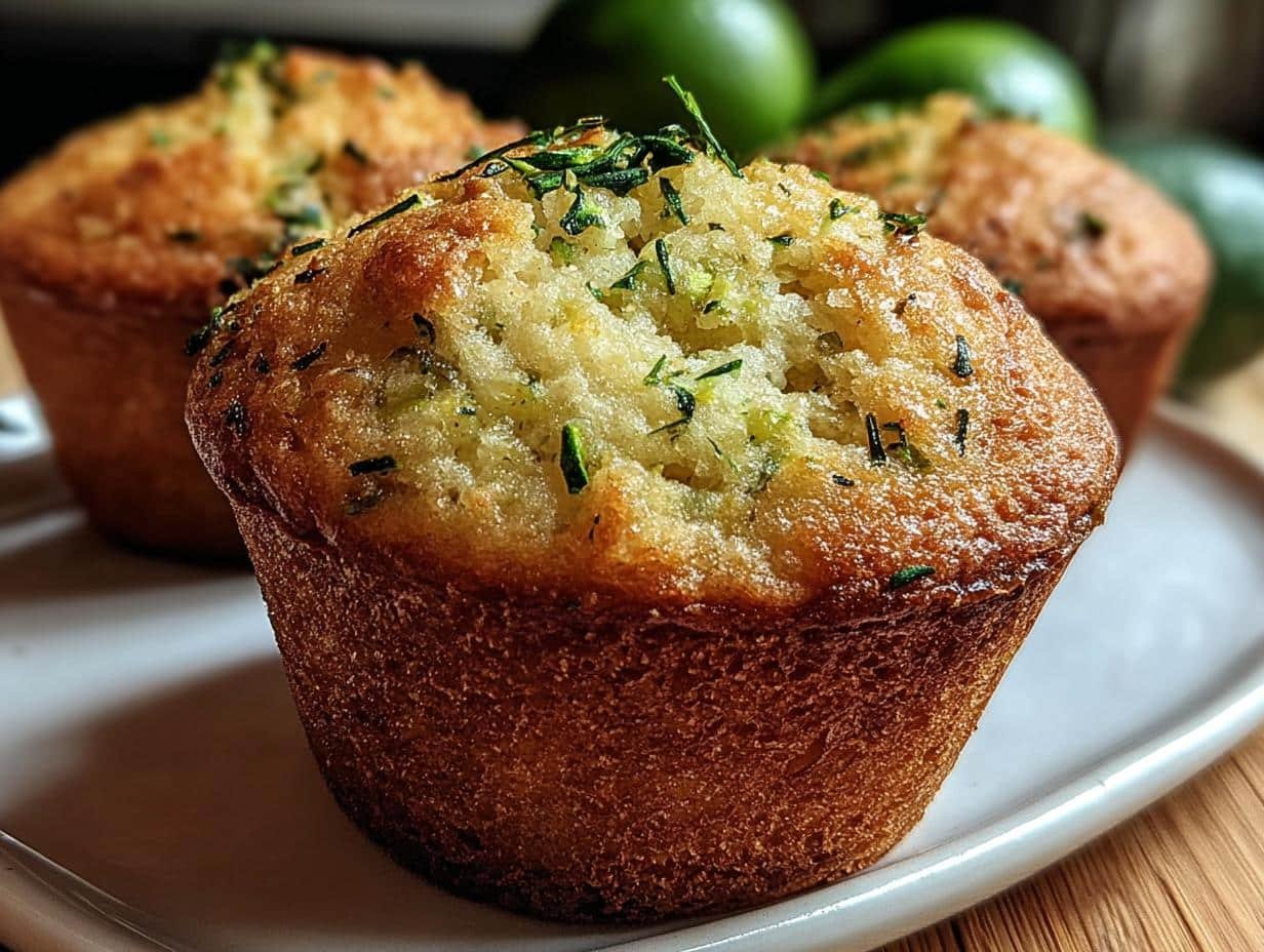 Zesty Lemon Zucchini Muffins: 15-Minute Magic - Zesty Lemon Zucchini Muffins - additional detail