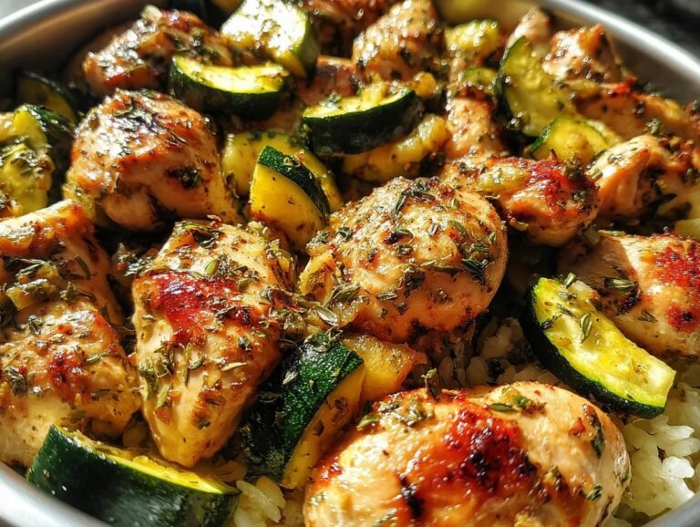 Baked Chicken Zucchini One