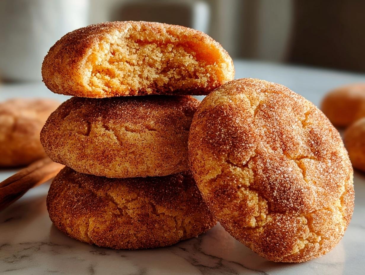 Brown Butter Pumpkin Snickerdoodles