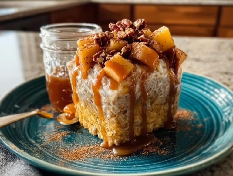 Caramel Apple Inspired Overnight