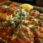 Cheesy Spinach Stuffed Shells