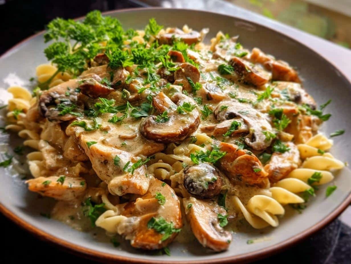 Chicken Stroganoff: Amazing 30-Min Dinner - Chicken Stroganoff For - additional detail