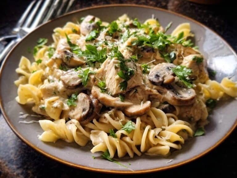 Chicken Stroganoff For