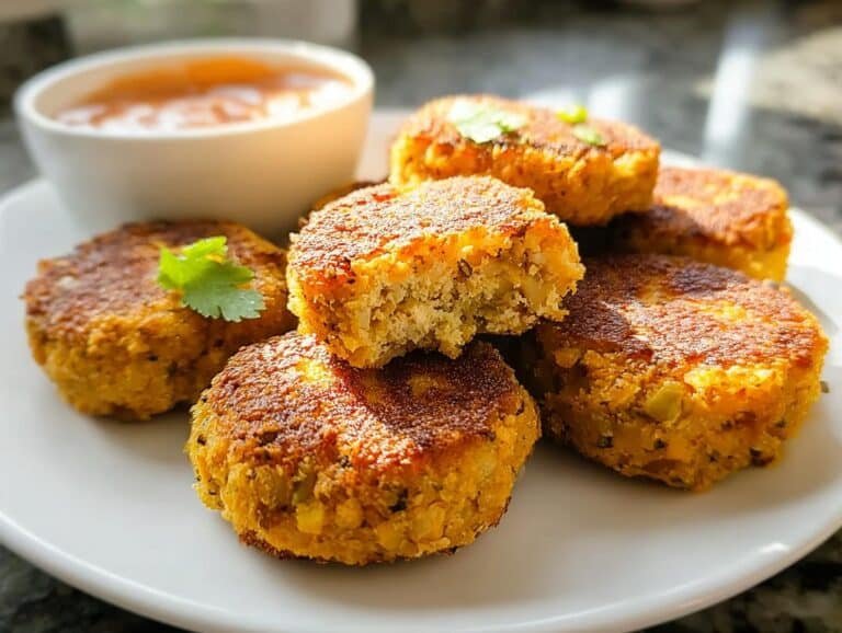 Chickpea Vegetable Nuggets