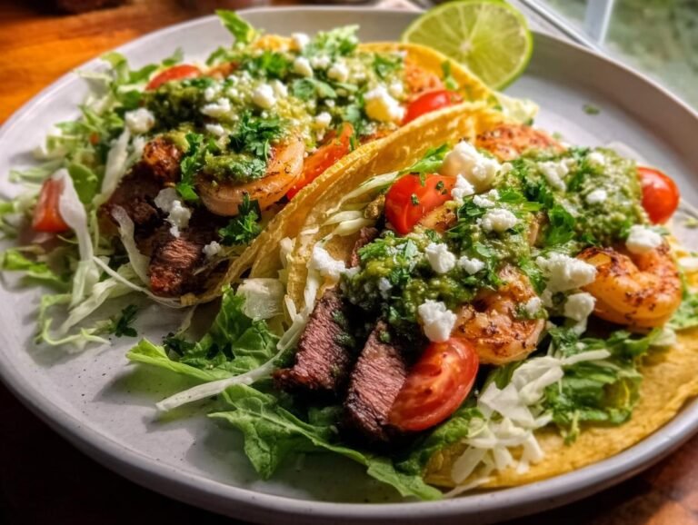 Cilantro Lime Shrimp Tacos