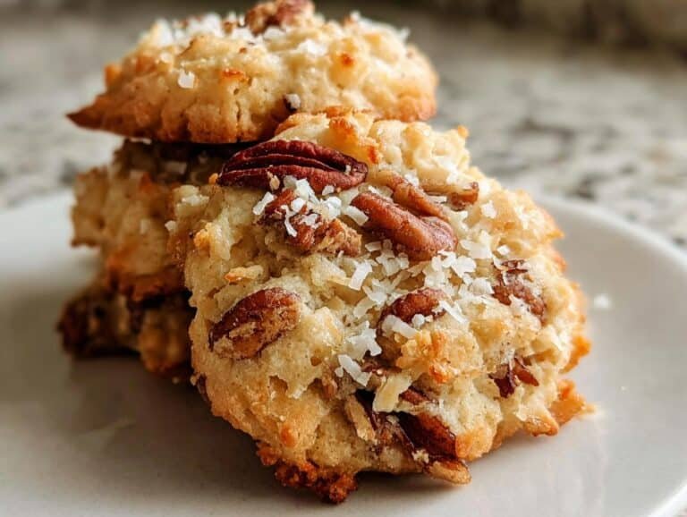Coconut Pecan Cookies Sweet
