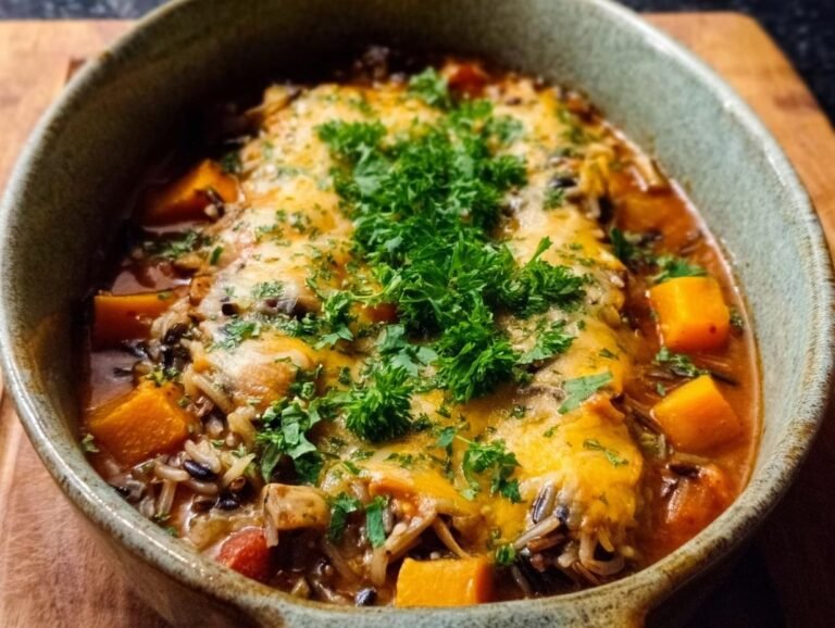 Cozy Autumn Wild Rice