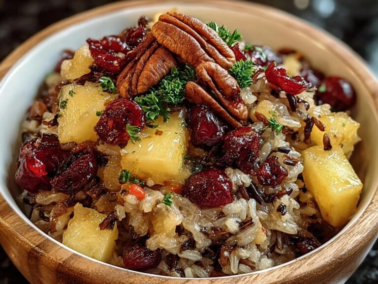 Cranberry Apple Wild Rice