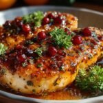 Cranberry Orange Glazed Chicken