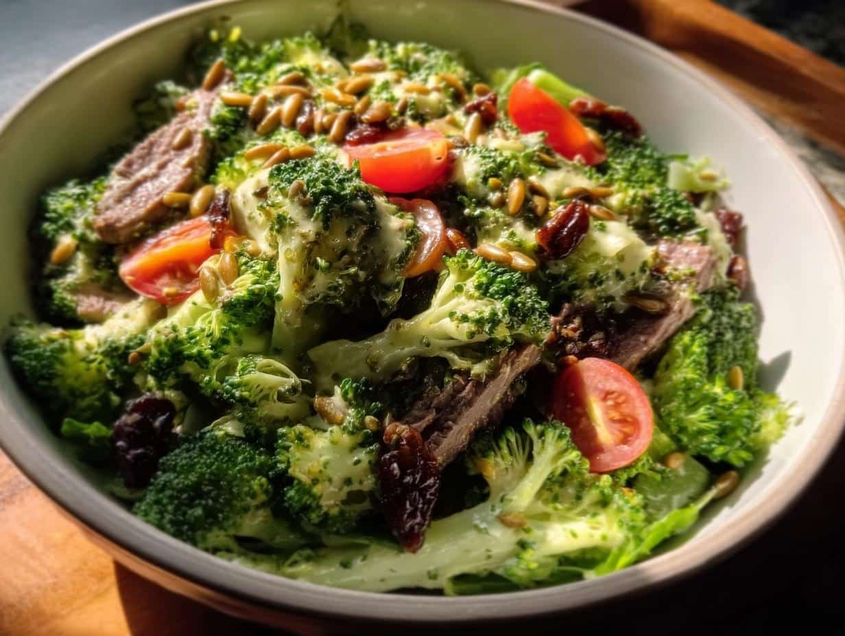 Creamy Broccoli Crunch Salad Perfection in 15 Min - Creamy Broccoli Crunch Salad - additional detail