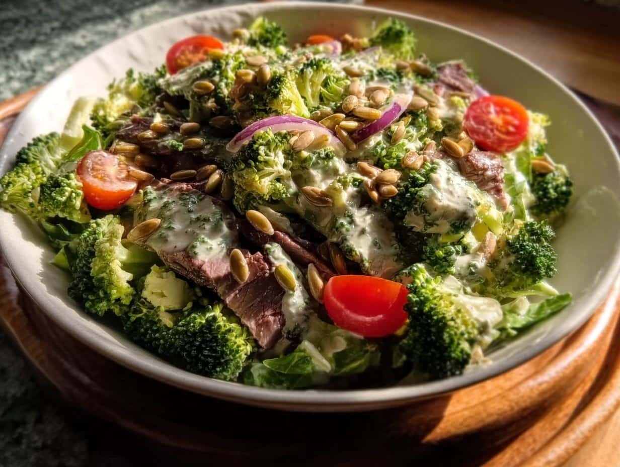 Creamy Broccoli Crunch Salad Perfection in 15 Min - Creamy Broccoli Crunch Salad - additional detail